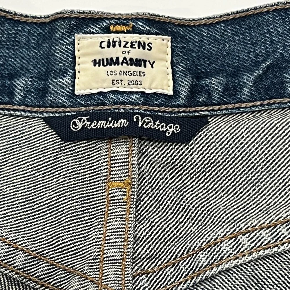 Citizens of Humanity 'Dree Crop' High Rise Slim Straight Jean, USA, 26